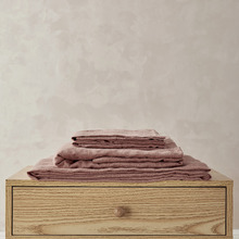 Plain Dyed European Flax Linen Sheet Set